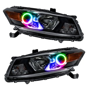 Honda Accord Coupe Headlight Assemblies - ORACLE Lighting - SMD ColorSHIFT w/ 2.0 Controller - `08-`12